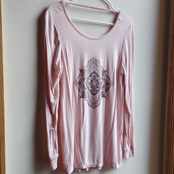 GAIAM Pink Graphic Jersey Size Small - Picture 4 of 15